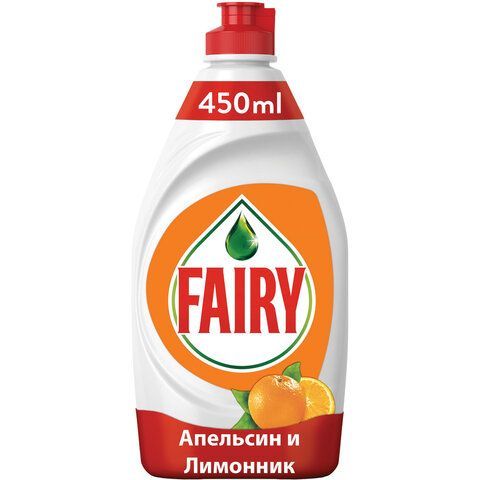 Средство для мытья посуды, 450 мл, FAIRY (Фейри) &quot;Апельсин и лимонник&quot;