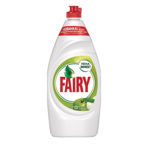 Средство для мытья посуды, 900 мл, FAIRY (Фейри) &quot;Зеленое яблоко&quot;