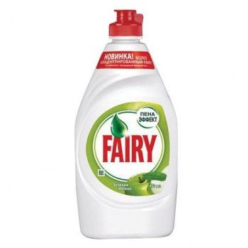 Средство для мытья посуды, 450 мл, FAIRY 2 шт. (Фейри) "Зеленое яблоко", 700422