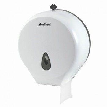 Диспенсер для туалетной бумаги KSITEX (Система Т2), mini, белый, ТН-8002A