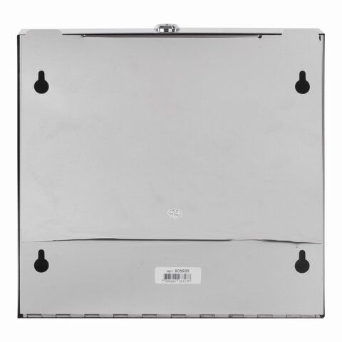 Диспенсер для полотенец LAIMA PROFESSIONAL INOX, (Система H2) Z-сложения, нержавеющая сталь, зеркальный, 605695