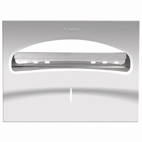 Диспенсер для покрытий на унитаз LAIMA PROFESSIONAL INOX, (V1) 1/2, нержавеющая сталь, зеркальный, 605703
