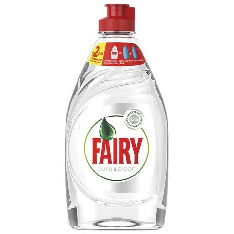 Средство для мытья посуды 450 мл FAIRY (Фейри) Pure &amp; Clean, 80841039