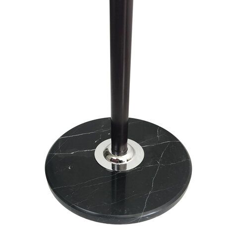 Вешалка-стойка BRABIX &quot;CR-848&quot; на мраморном диске, металл, 4+3 крючка, цвет коричневый, 606435