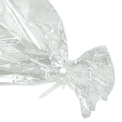 Рукав для запекания с клипсами, 29 см х 3 м, LAIMA 20 шт., 607806