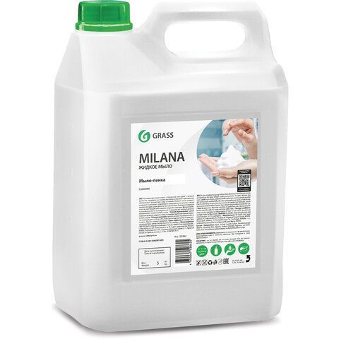 Мыло-пена жидкое 5 кг, GRASS MILANA &quot;Мыло-пенка&quot;, 125362
