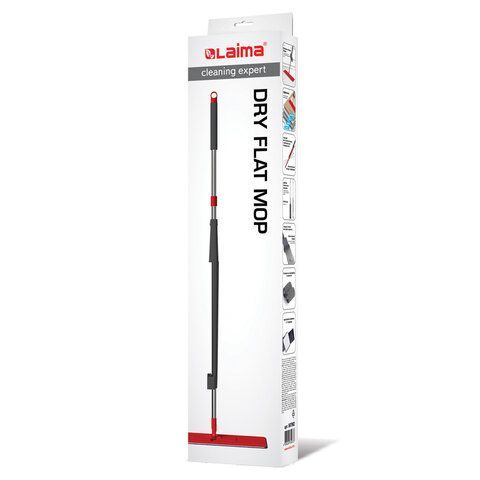 Швабра с отжимом плоская для мытья полов и уборки "Dry Flat Mop", LAIMA, 607982