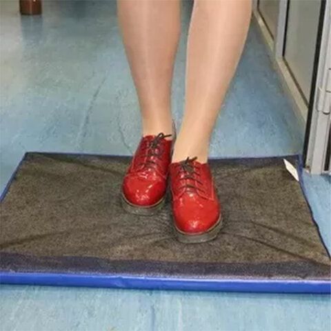 Коврик дезинфекционный (Дезковрик &quot;ЭКО&quot;) 100х150 см, толщина 3 см, серый