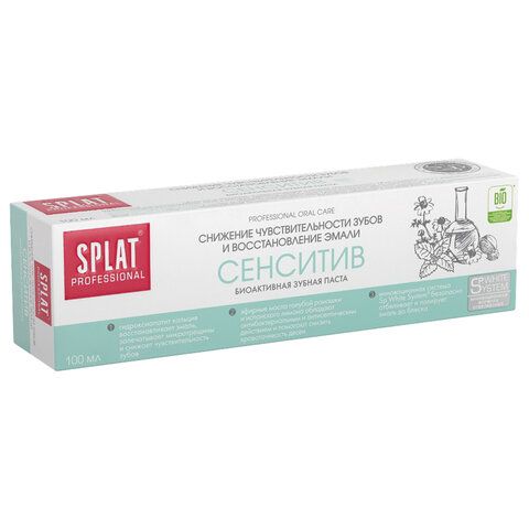 Зубная паста 100мл SPLAT PROFESSIONAL &quot;Сенситив&quot;, для чувствительных зубов, 112.14010.0101