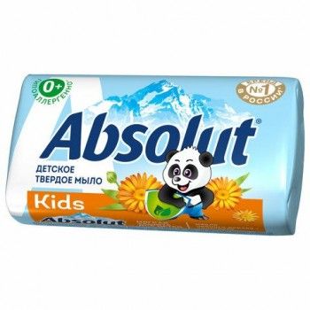Мыло туалетное детское 90 г, ABSOLUT 5 шт. KIDS "Календула", натуральное, 07357, 6063
