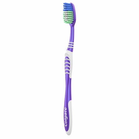 Зубная щетка COLGATE 3 шт. &quot;Эксперт чистоты&quot;, средней жесткости, 5900273001566