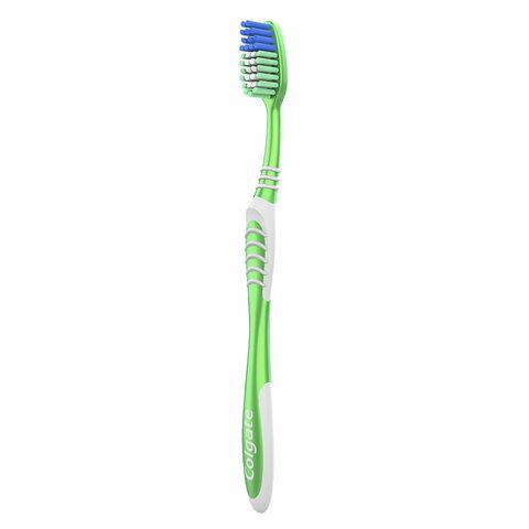Зубная щетка COLGATE 3 шт. &quot;Эксперт чистоты&quot;, средней жесткости, 5900273001566