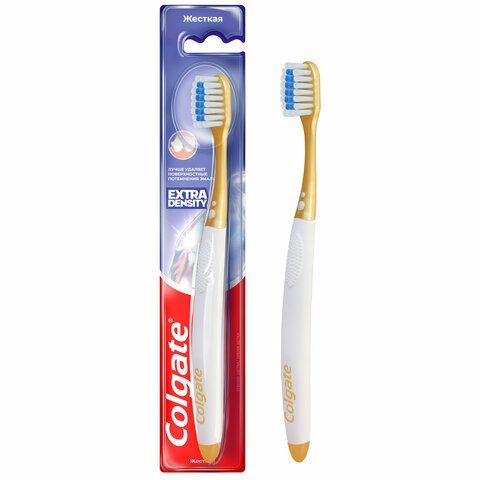 Зубная щетка COLGATE &quot;Extra Density&quot;, жесткая, 8718951508927