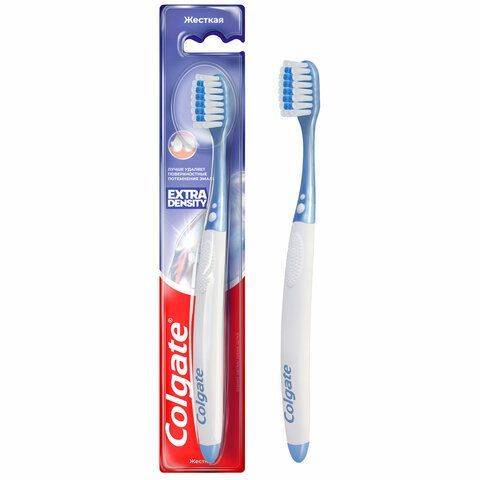 Зубная щетка COLGATE &quot;Extra Density&quot;, жесткая, 8718951508927