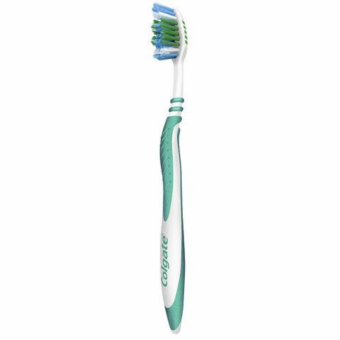 Зубная щетка НАБОР (2+1) COLGATE &quot;Зиг заг&quot;, средней жесткости, FVN59964