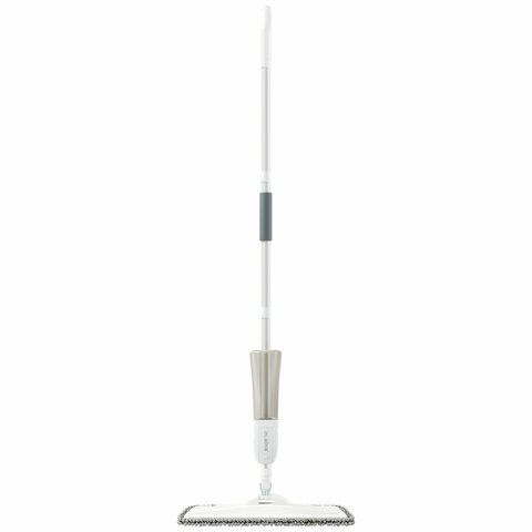 Швабра с распылителем UltraSpray X, 2 насадки из микрофибры объемный ворс, скребок, LAIMA, 609143