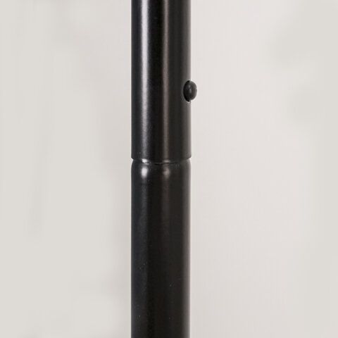 Вешалка для плечиков &quot;Радуга-1&quot;, 1500х820х390 мм, металл, черная, ВНП 298 Ч
