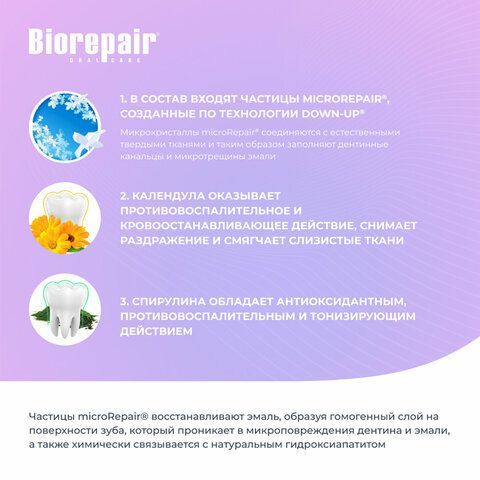 Зубная паста 75 мл BIOREPAIR &quot;Gum protection&quot;, защита десен, ИТАЛИЯ, GA1732100