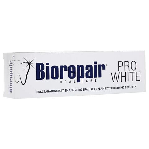Зубная паста 75 мл BIOREPAIR &quot;Pro white&quot;, отбеливающая, ИТАЛИЯ, GA1731500