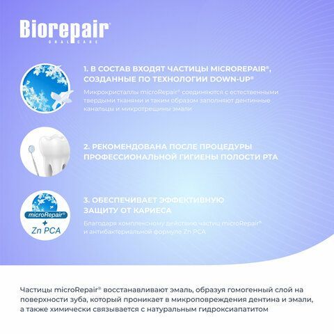 Зубная паста 75 мл BIOREPAIR &quot;Total repair&quot;, комплексная защита, ИТАЛИЯ, GA1730600