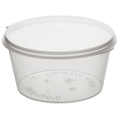 Соусник одноразовый 80мл Стандарт с верхней крышкой прозрачный, ВЗЛП 960 шт., ШК6350, 1259П