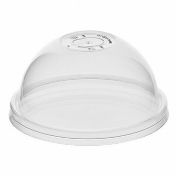 Крышка купольная для стакана "Bubble Cup", прозрачная, полипропилен, ВЗЛП 1000 шт., 3006П