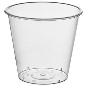 Стакан одноразовый 300мл пластиковый прозрачный Bubble Cup, СВЕРХПЛОТНЫЙ, ВЗЛП 500 шт., ШК6176, 1023ГП
