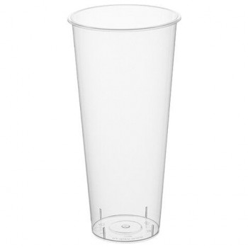 Стакан одноразовый 650мл пластиковый матовый Bubble Cup, СВЕРХПЛОТНЫЙ, ВЗЛП 200 шт., ШК5377, 1022П