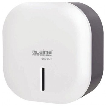 Диспенсер для туалетной бумаги LAIMA PROFESSIONAL SUPER (Система T2), малый, ABS-пластик, белый, 609504