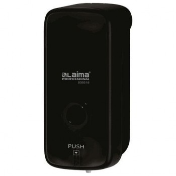 Дозатор для жидкого мыла LAIMA PROFESSIONAL PREMIUM BLACK, НАЛИВНОЙ, 0,5 л, черный, ABS-пластик, 609518