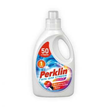 Гель для стирки для всех типов тканей, 1л PERKLIN SUPER COLOR, 609778