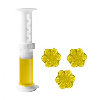 Диски гелевые для унитаза 44г LAIMA 12 шт. "Лимон", 8 штук, 609795