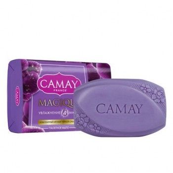 Мыло туалетное 85гр CAMAY 6 шт. "Черная орхидея", ш/к 23629