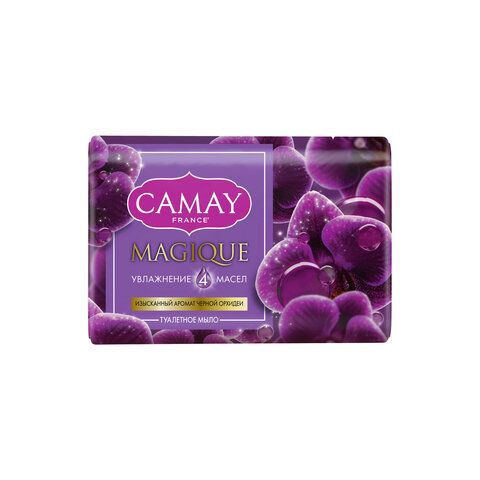 Мыло туалетное 85гр CAMAY 6 шт. &quot;Черная орхидея&quot;, ш/к 23629