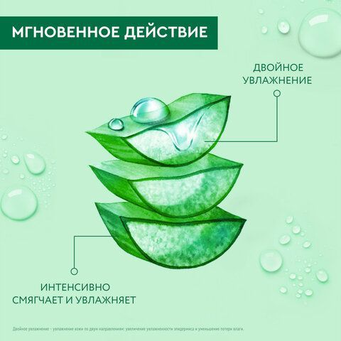 Молочко для тела 250мл ЧИСТАЯ ЛИНИЯ &quot;Мята и сок алоэ&quot;, двойное увлажнение, ш/к 69488