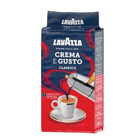 Кофе молотый LAVAZZA &quot;Crema E Gusto&quot; 250 г, ИТАЛИЯ, 3876