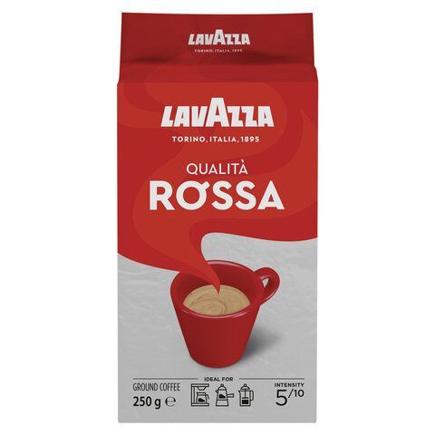 Кофе молотый LAVAZZA &quot;Qualita Rossa&quot; 250 г, ИТАЛИЯ, 3580