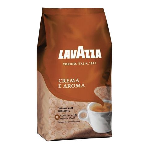 Кофе в зернах LAVAZZA &quot;Crema E Aroma&quot; 1 кг, ИТАЛИЯ, 2444
