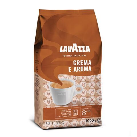 Кофе в зернах LAVAZZA &quot;Crema E Aroma&quot; 1 кг, ИТАЛИЯ, 2444