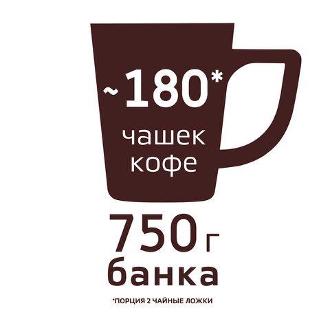 Кофе молотый в растворимом NESCAFE &quot;Gold&quot; 750 г, сублимированный, 12348310