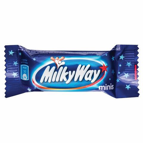 Батончики мини MILKY WAY &quot;Minis&quot; суфле в молочном шоколаде, 176 г, 2262