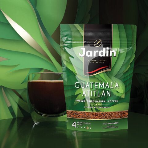 Кофе растворимый JARDIN &quot;Guatemala Atitlan&quot; 150 г, сублимированный, 1016-14