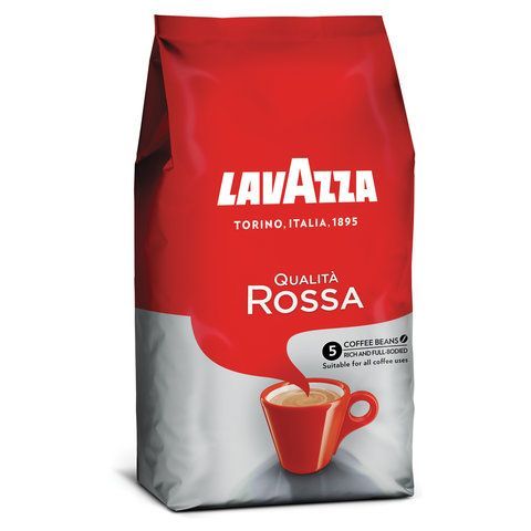 Кофе в зернах LAVAZZA &quot;Qualita Rossa&quot; 1 кг, ИТАЛИЯ, RETAIL, 3590