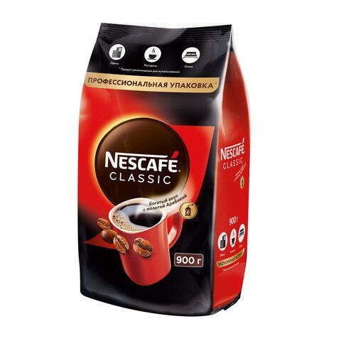 Кофе растворимый NESCAFE &quot;Classic&quot; 900 г, 12397458