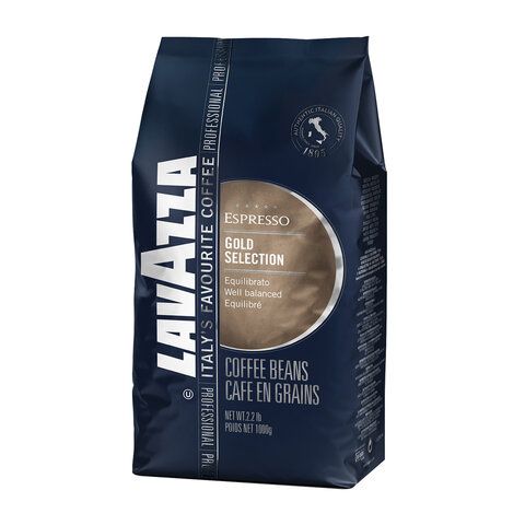 Кофе в зернах LAVAZZA &quot;Gold Selection&quot; 1 кг, ИТАЛИЯ, 4320