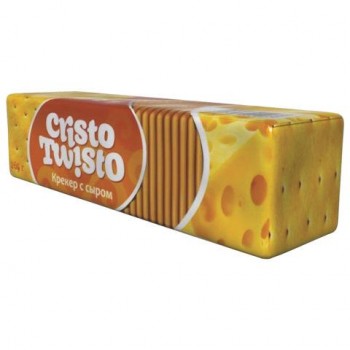 Печенье БЕЛОГОРЬЕ 2 шт. "Кристо-Твисто", крекер с сыром, 205 г, 44-25