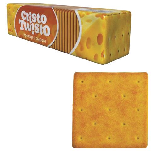Печенье БЕЛОГОРЬЕ 2 шт. &quot;Кристо-Твисто&quot;, крекер с сыром, 205 г, 44-25