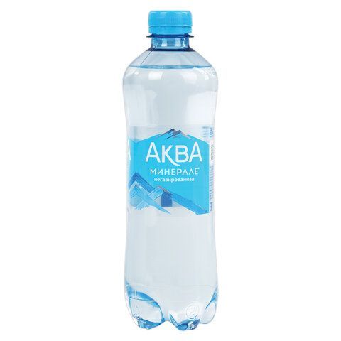 Вода негазированная питьевая AQUA MINERALE 0,5 л, 340038166