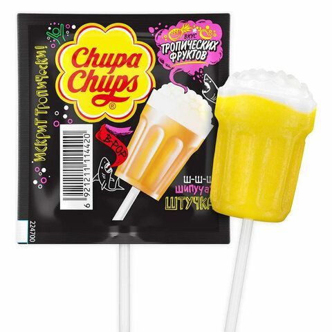 Карамель CHUPA CHUPS 45 шт. (Чупа-Чупс) &quot;В-РОР&quot; тропический, 15 г, 85594