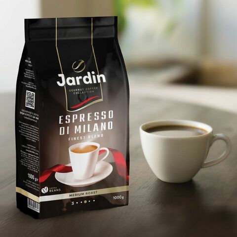 Кофе в зернах JARDIN &quot;Espresso di Milano&quot; 1 кг, 1089-06-Н